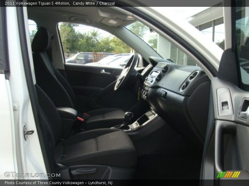 Candy White / Charcoal 2011 Volkswagen Tiguan S 4Motion