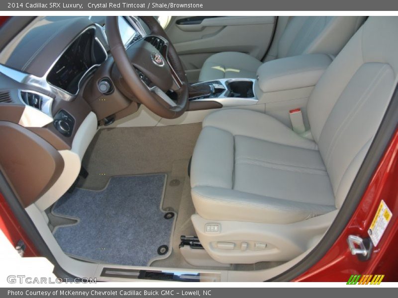 Crystal Red Tintcoat / Shale/Brownstone 2014 Cadillac SRX Luxury