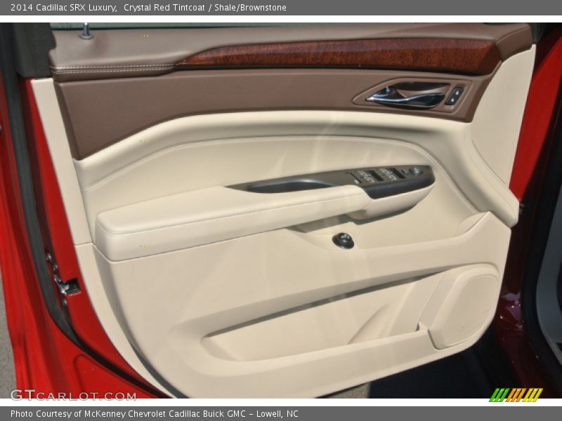 Crystal Red Tintcoat / Shale/Brownstone 2014 Cadillac SRX Luxury