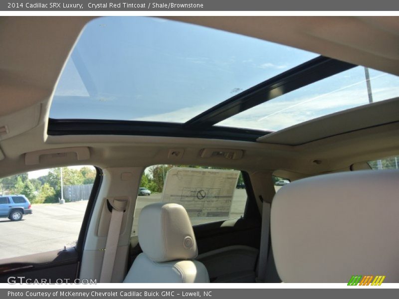 Crystal Red Tintcoat / Shale/Brownstone 2014 Cadillac SRX Luxury