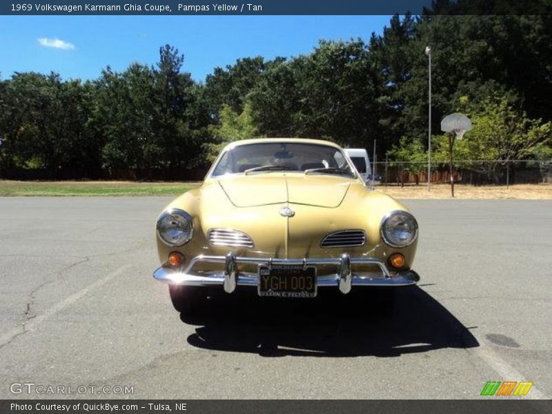 Pampas Yellow / Tan 1969 Volkswagen Karmann Ghia Coupe