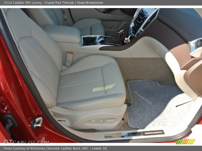 Crystal Red Tintcoat / Shale/Brownstone 2014 Cadillac SRX Luxury