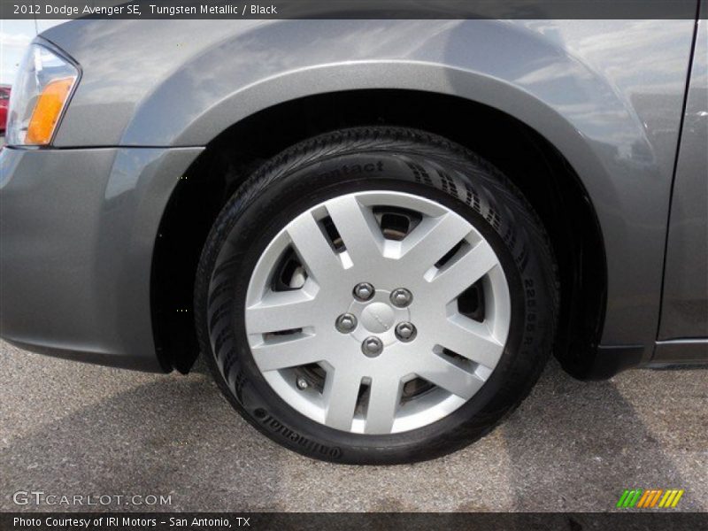 Tungsten Metallic / Black 2012 Dodge Avenger SE