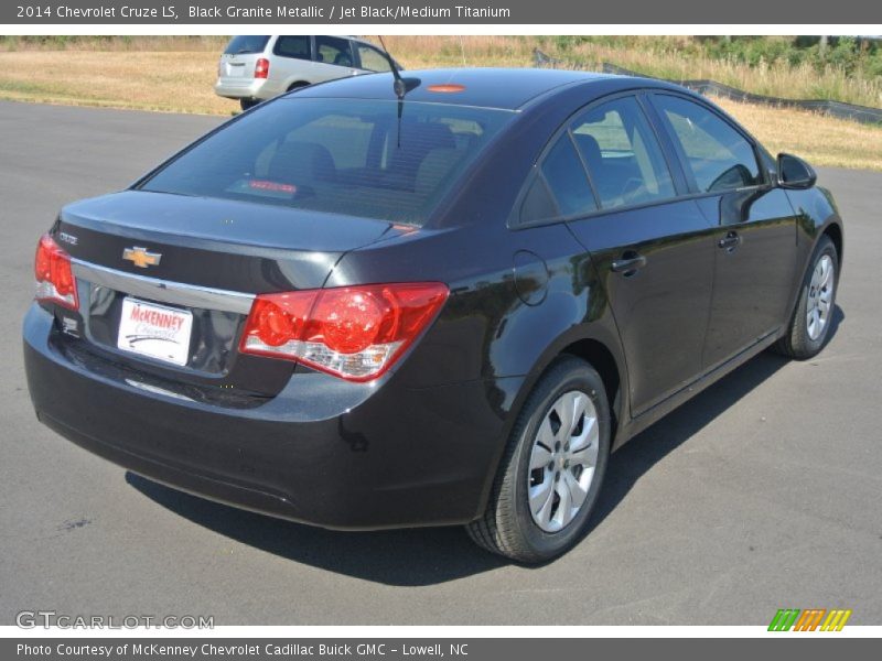 Black Granite Metallic / Jet Black/Medium Titanium 2014 Chevrolet Cruze LS