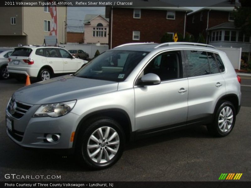 Reflex Silver Metallic / Charcoal 2011 Volkswagen Tiguan SE 4Motion