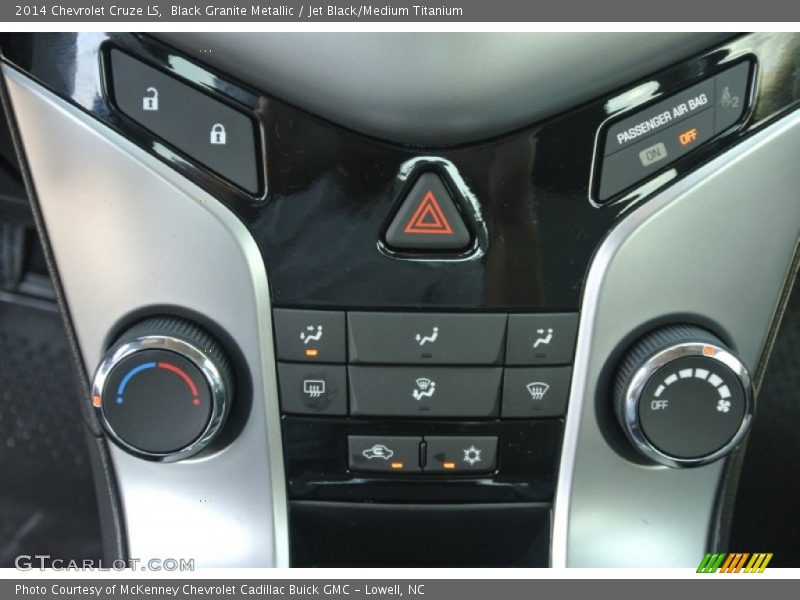 Controls of 2014 Cruze LS