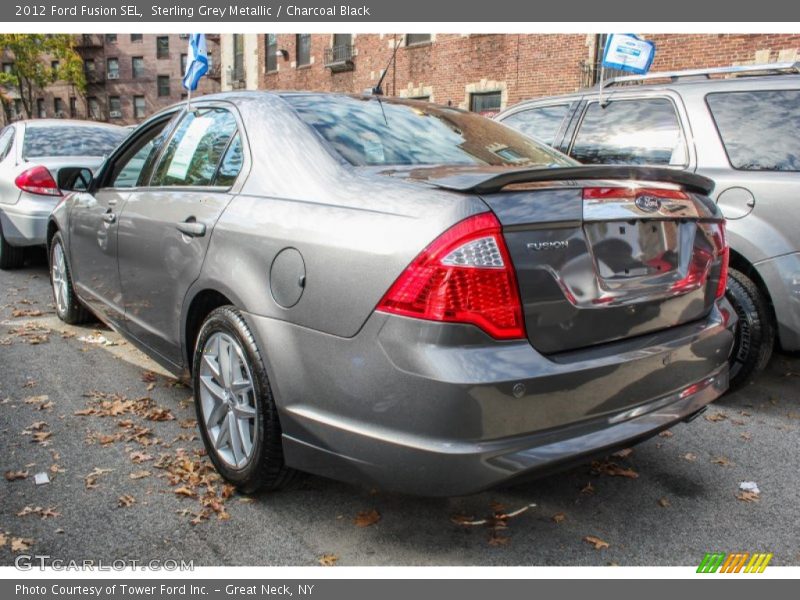 Sterling Grey Metallic / Charcoal Black 2012 Ford Fusion SEL
