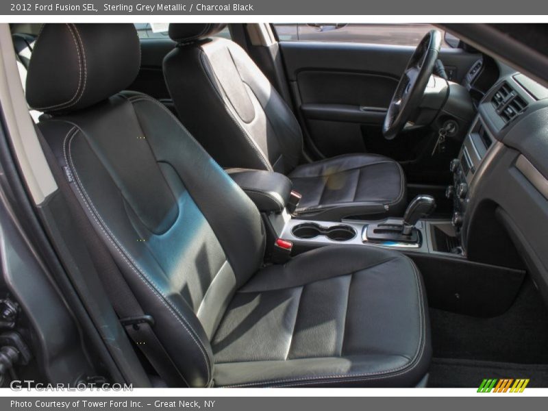 Sterling Grey Metallic / Charcoal Black 2012 Ford Fusion SEL