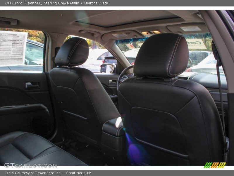 Sterling Grey Metallic / Charcoal Black 2012 Ford Fusion SEL
