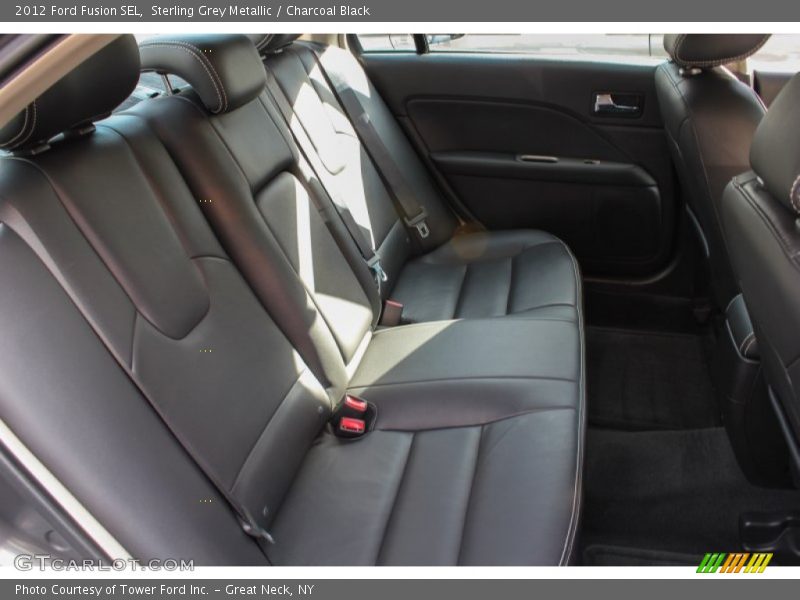 Sterling Grey Metallic / Charcoal Black 2012 Ford Fusion SEL