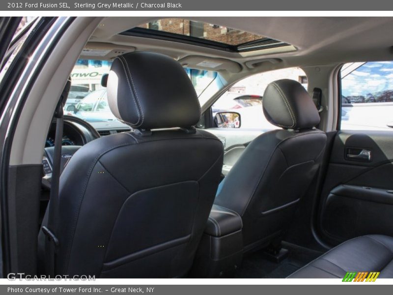 Sterling Grey Metallic / Charcoal Black 2012 Ford Fusion SEL