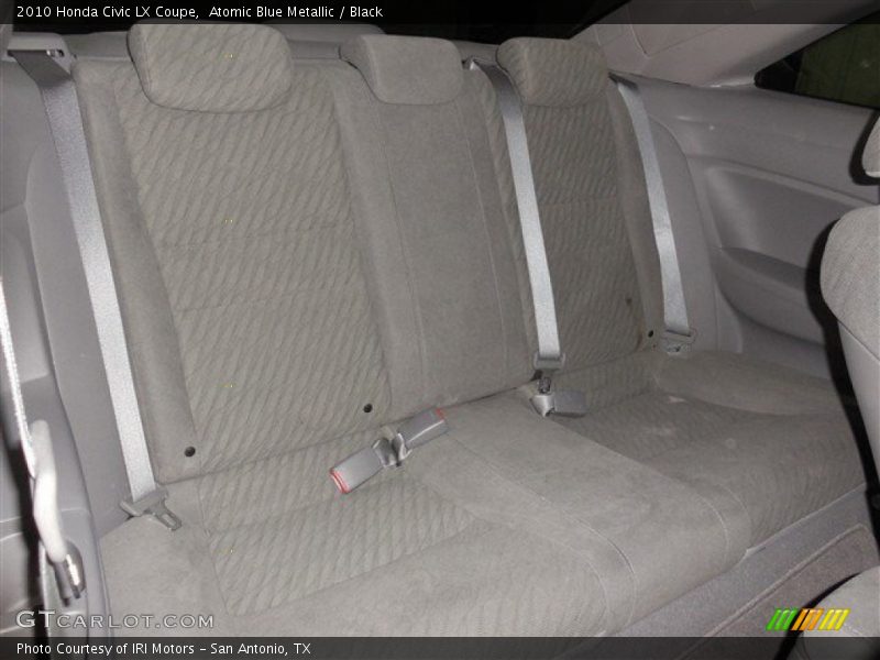 Atomic Blue Metallic / Black 2010 Honda Civic LX Coupe