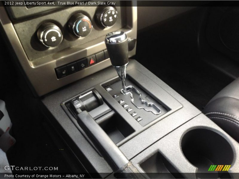 True Blue Pearl / Dark Slate Gray 2012 Jeep Liberty Sport 4x4