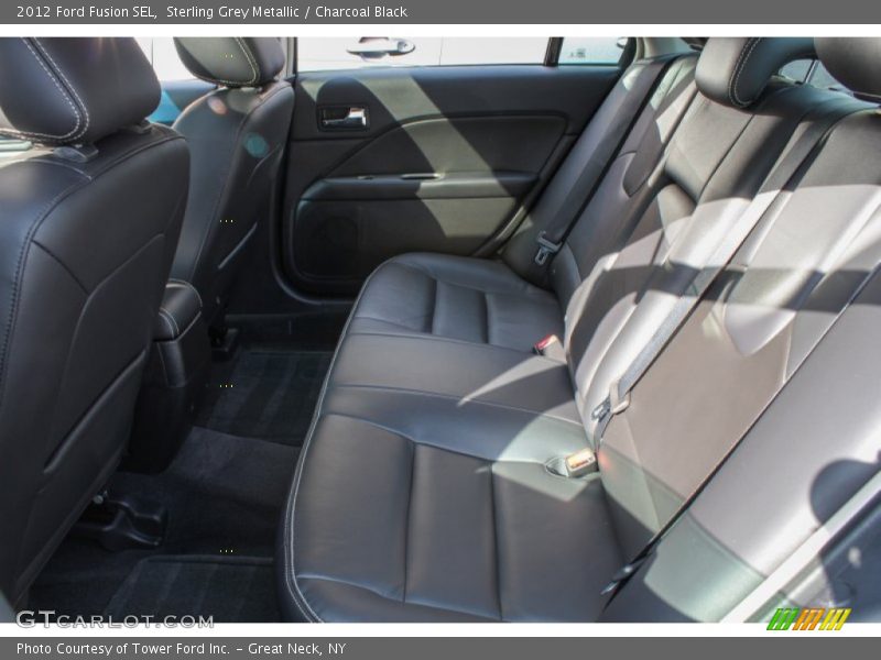 Sterling Grey Metallic / Charcoal Black 2012 Ford Fusion SEL