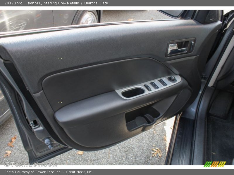 Sterling Grey Metallic / Charcoal Black 2012 Ford Fusion SEL