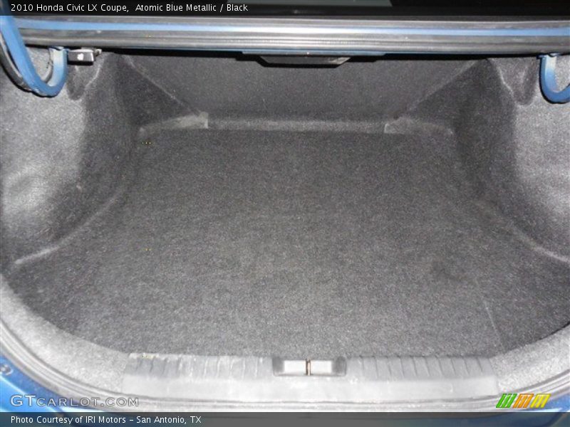 Atomic Blue Metallic / Black 2010 Honda Civic LX Coupe