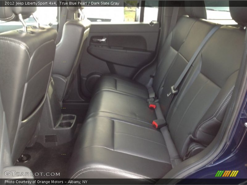 True Blue Pearl / Dark Slate Gray 2012 Jeep Liberty Sport 4x4