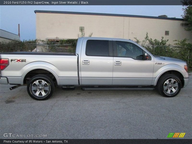 Ingot Silver Metallic / Black 2010 Ford F150 FX2 SuperCrew