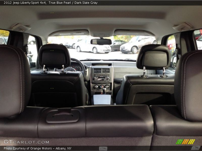 True Blue Pearl / Dark Slate Gray 2012 Jeep Liberty Sport 4x4