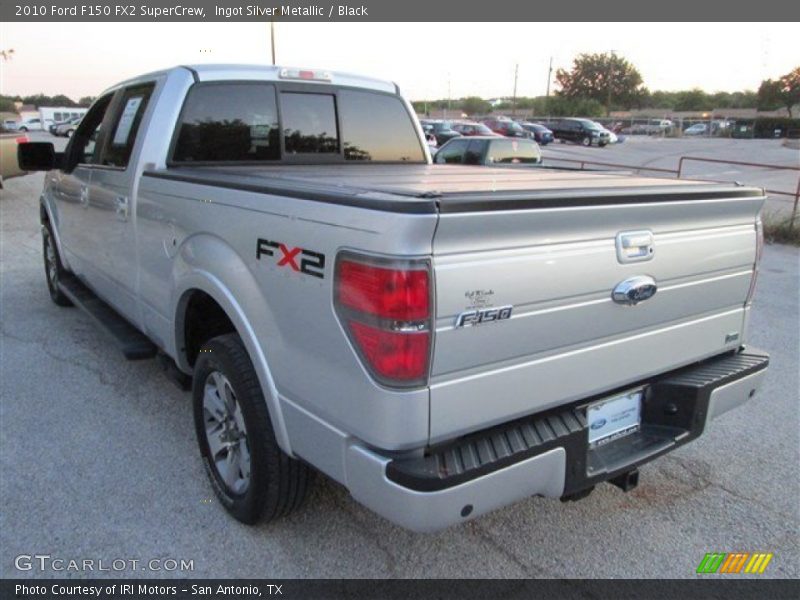 Ingot Silver Metallic / Black 2010 Ford F150 FX2 SuperCrew