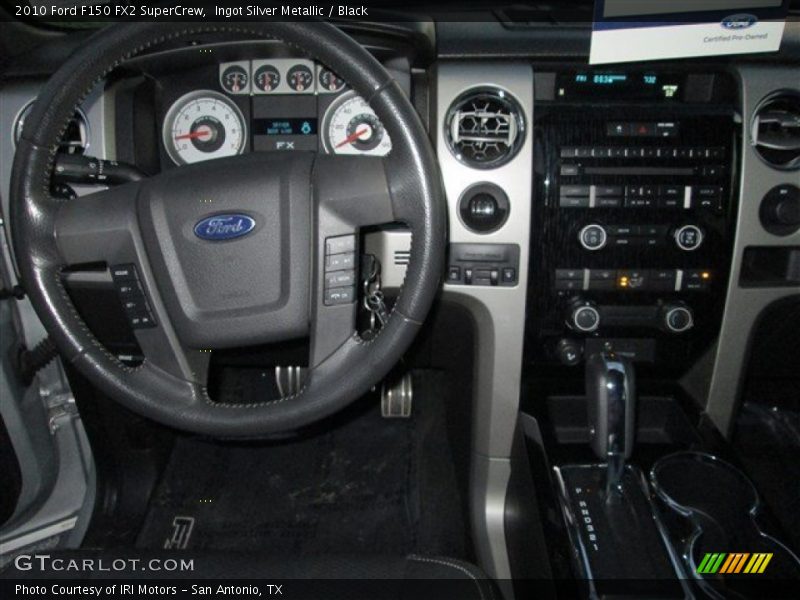 Ingot Silver Metallic / Black 2010 Ford F150 FX2 SuperCrew