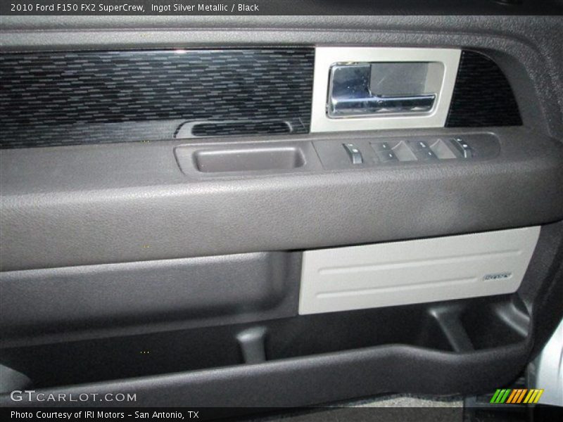 Ingot Silver Metallic / Black 2010 Ford F150 FX2 SuperCrew