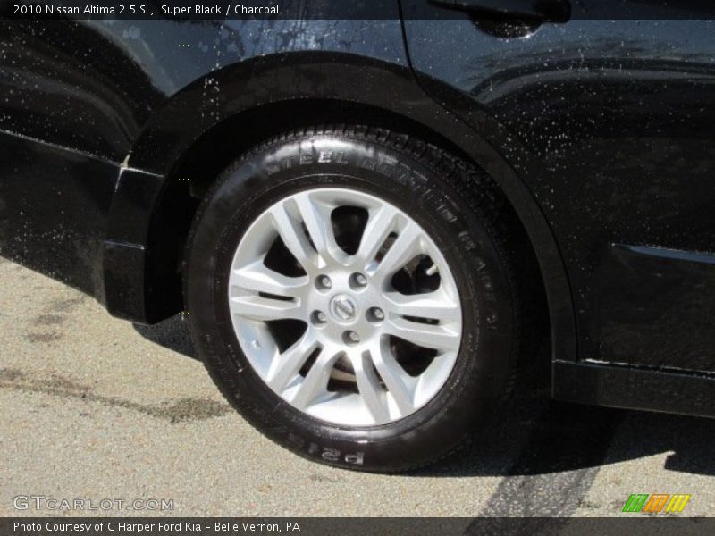 Super Black / Charcoal 2010 Nissan Altima 2.5 SL