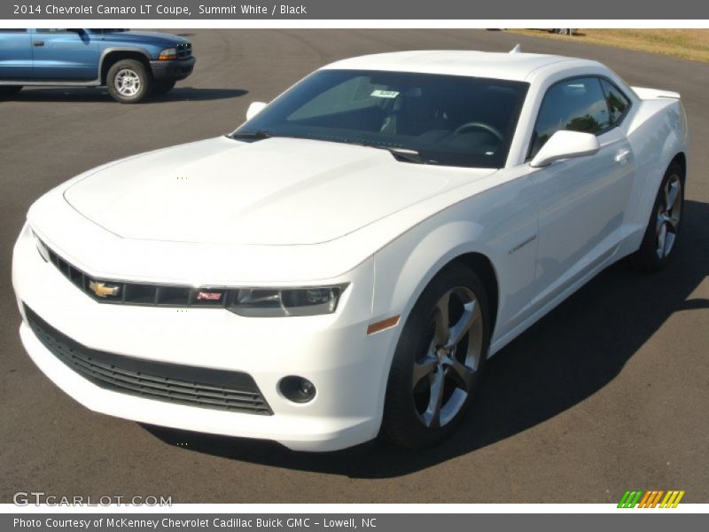 Summit White / Black 2014 Chevrolet Camaro LT Coupe