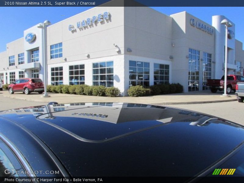 Super Black / Charcoal 2010 Nissan Altima 2.5 SL