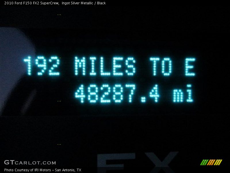 Ingot Silver Metallic / Black 2010 Ford F150 FX2 SuperCrew