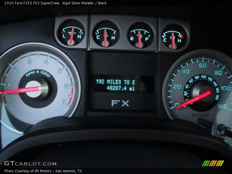 Ingot Silver Metallic / Black 2010 Ford F150 FX2 SuperCrew