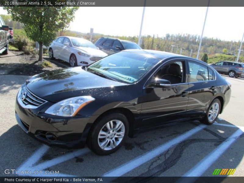 Super Black / Charcoal 2010 Nissan Altima 2.5 SL