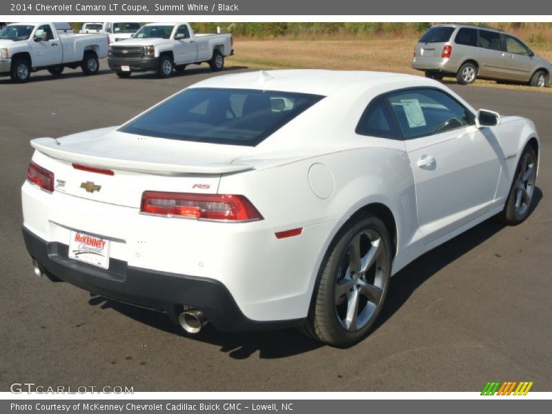 Summit White / Black 2014 Chevrolet Camaro LT Coupe
