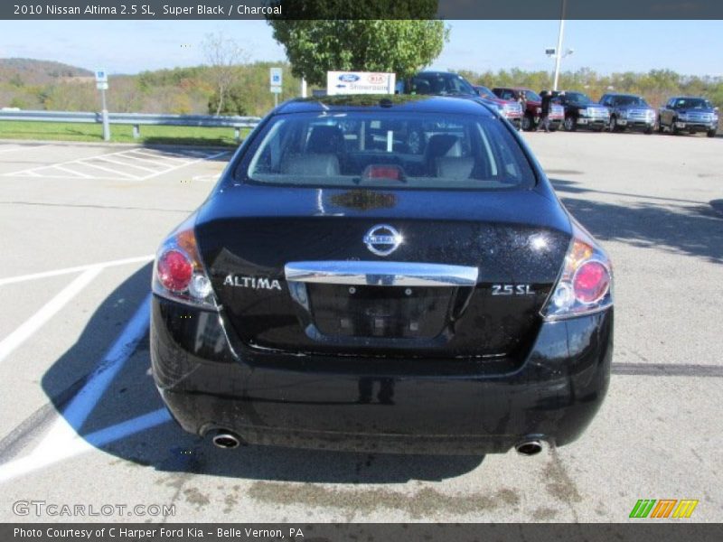 Super Black / Charcoal 2010 Nissan Altima 2.5 SL