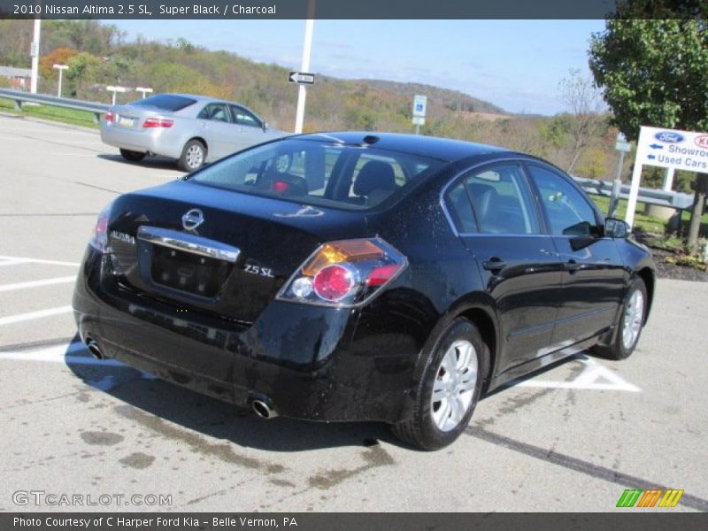 Super Black / Charcoal 2010 Nissan Altima 2.5 SL