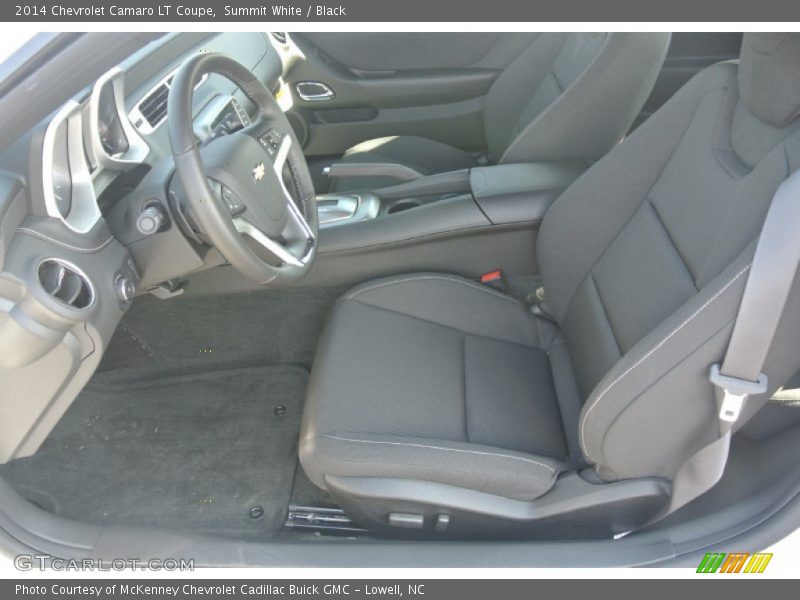 Summit White / Black 2014 Chevrolet Camaro LT Coupe