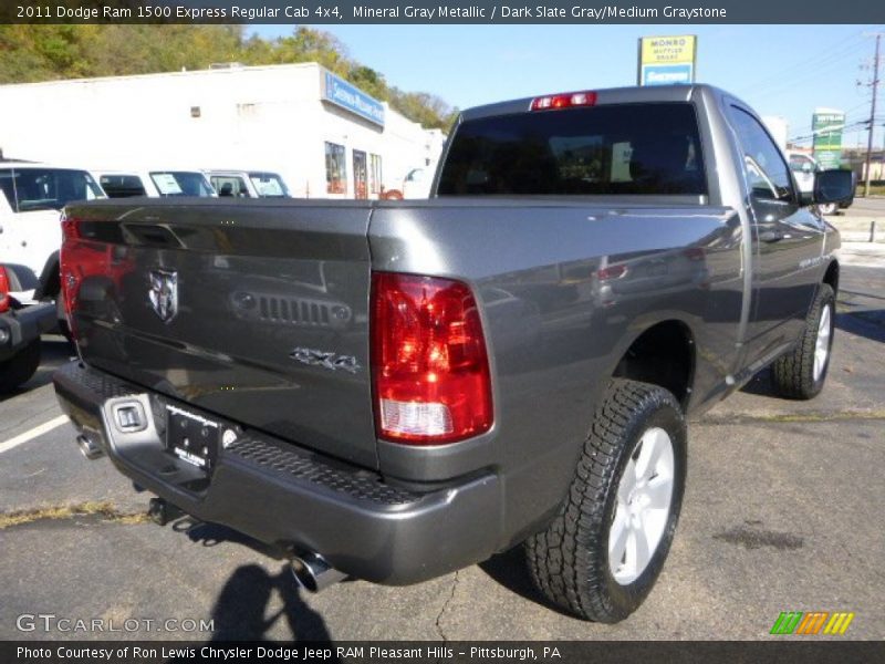 Mineral Gray Metallic / Dark Slate Gray/Medium Graystone 2011 Dodge Ram 1500 Express Regular Cab 4x4