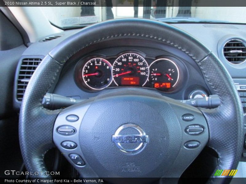 Super Black / Charcoal 2010 Nissan Altima 2.5 SL
