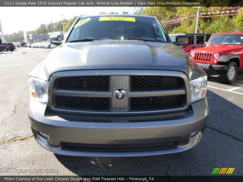 Mineral Gray Metallic / Dark Slate Gray/Medium Graystone 2011 Dodge Ram 1500 Express Regular Cab 4x4