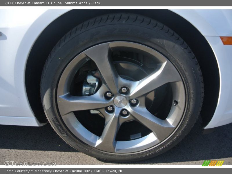 Summit White / Black 2014 Chevrolet Camaro LT Coupe