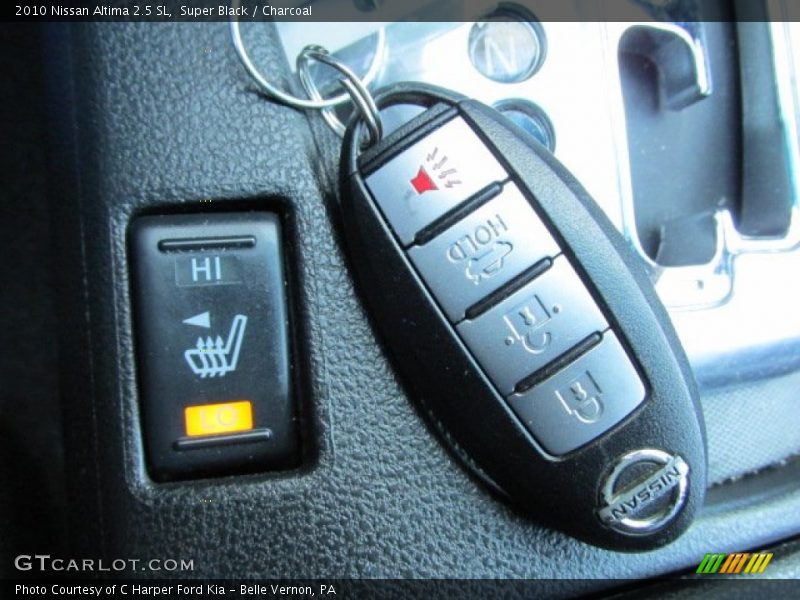 Super Black / Charcoal 2010 Nissan Altima 2.5 SL