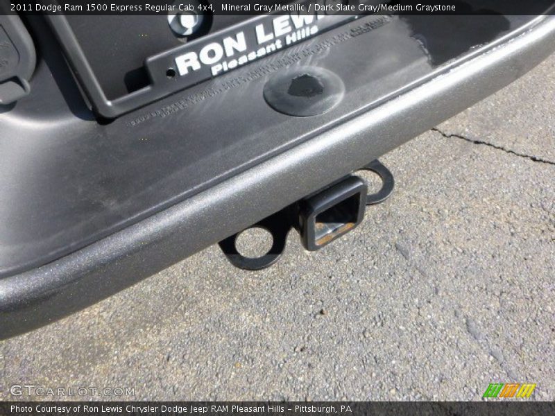Mineral Gray Metallic / Dark Slate Gray/Medium Graystone 2011 Dodge Ram 1500 Express Regular Cab 4x4