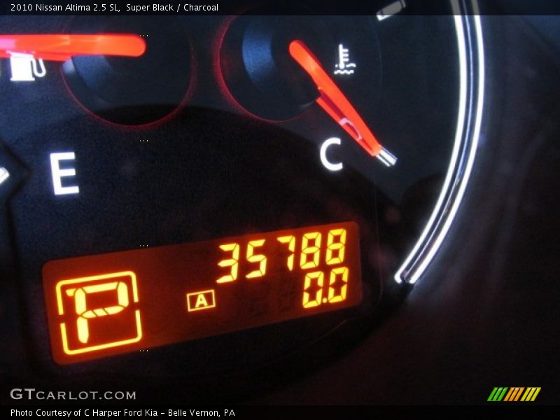 Super Black / Charcoal 2010 Nissan Altima 2.5 SL