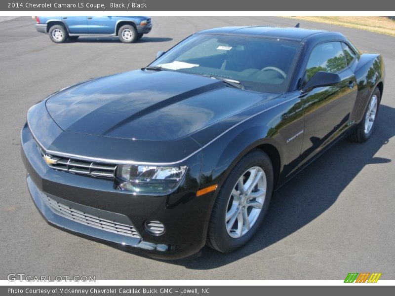 Black / Black 2014 Chevrolet Camaro LS Coupe