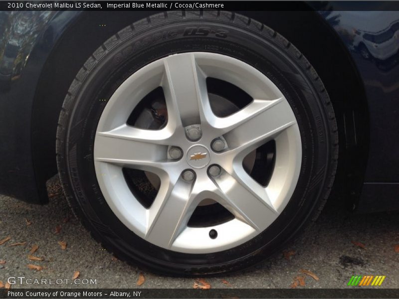 Imperial Blue Metallic / Cocoa/Cashmere 2010 Chevrolet Malibu LS Sedan