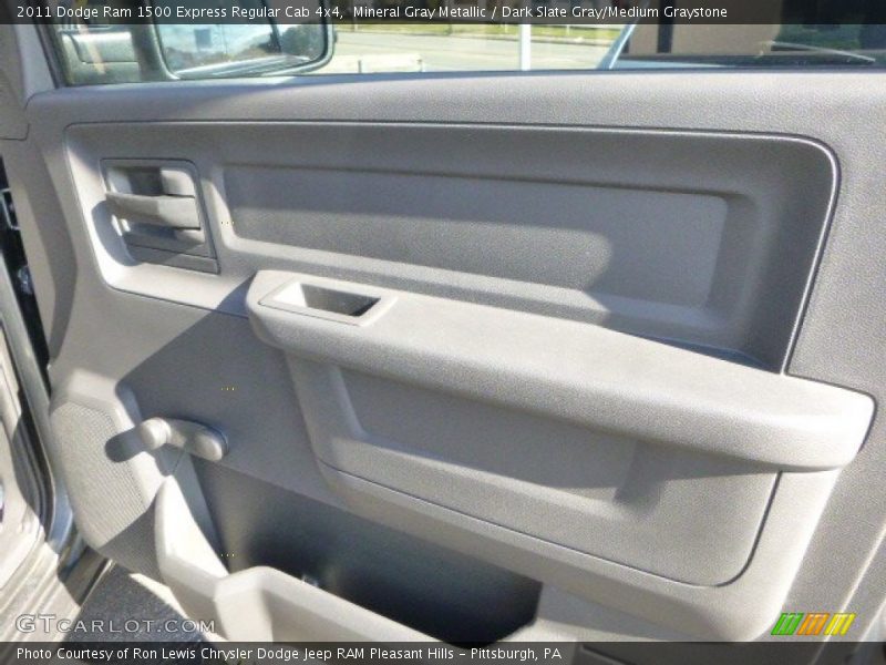 Mineral Gray Metallic / Dark Slate Gray/Medium Graystone 2011 Dodge Ram 1500 Express Regular Cab 4x4