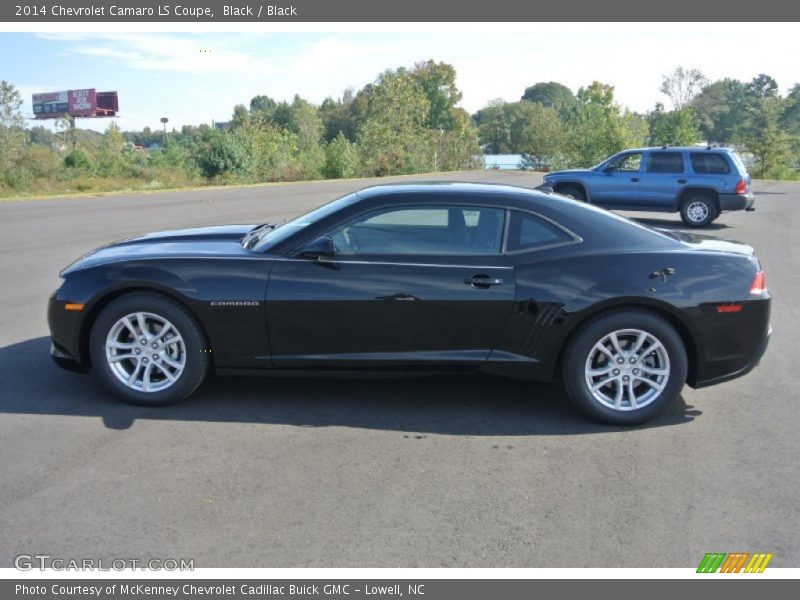 Black / Black 2014 Chevrolet Camaro LS Coupe