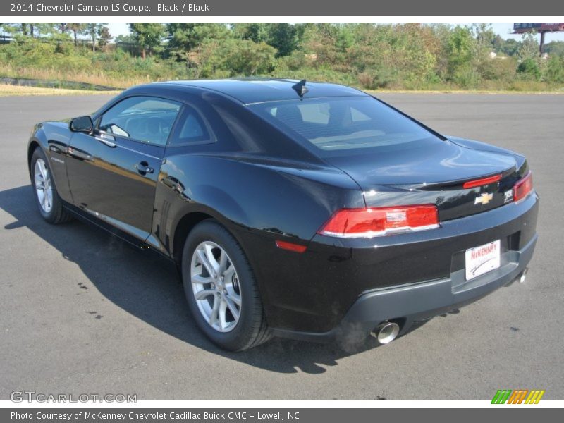 Black / Black 2014 Chevrolet Camaro LS Coupe
