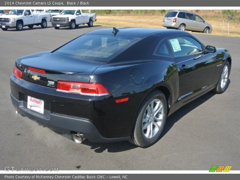 Black / Black 2014 Chevrolet Camaro LS Coupe