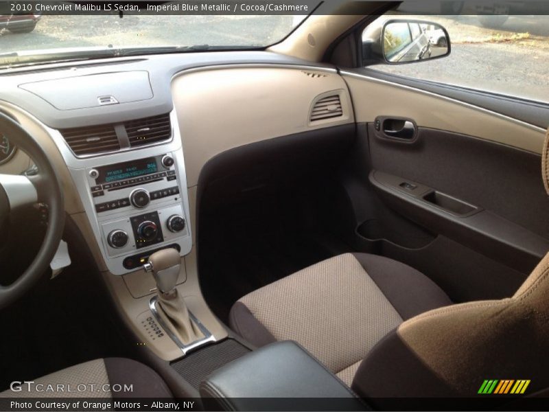 Imperial Blue Metallic / Cocoa/Cashmere 2010 Chevrolet Malibu LS Sedan